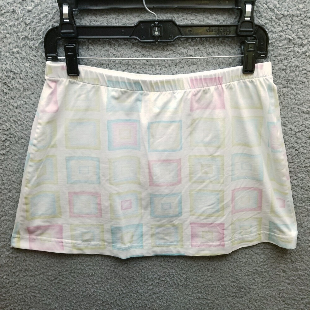 Lilly's of Beverly Hills Women's M White Athletic Activewear Skirt 29.5" 13.5"
